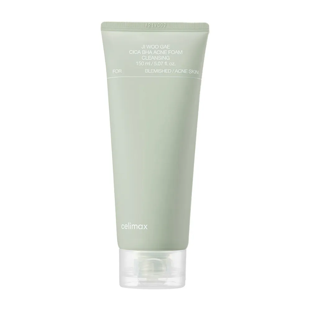Celimax Ji Woo Gae Cica BHA Acne Foam Cleansing - 150 ml.