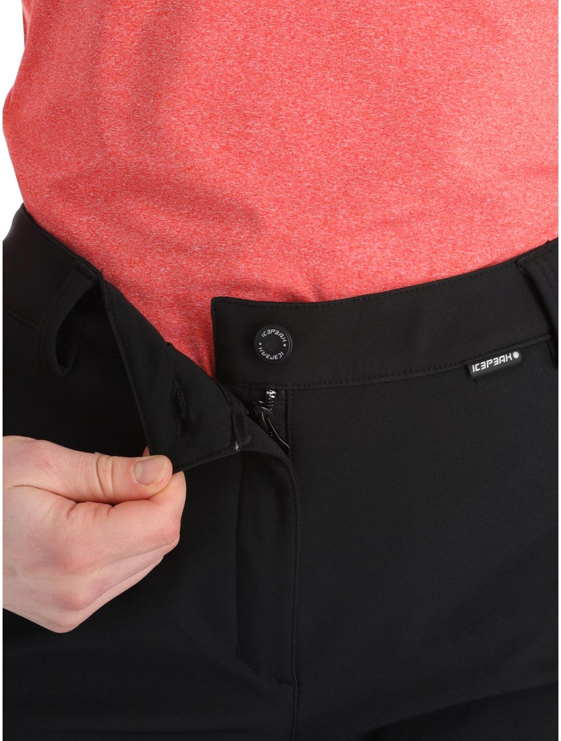 Frechen softshell skibroek dames  kort model