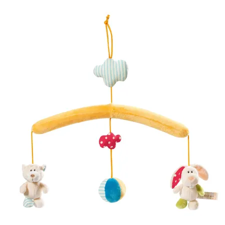 NICI Softmobile Bär & Hase Plüsch ca 33x33cm