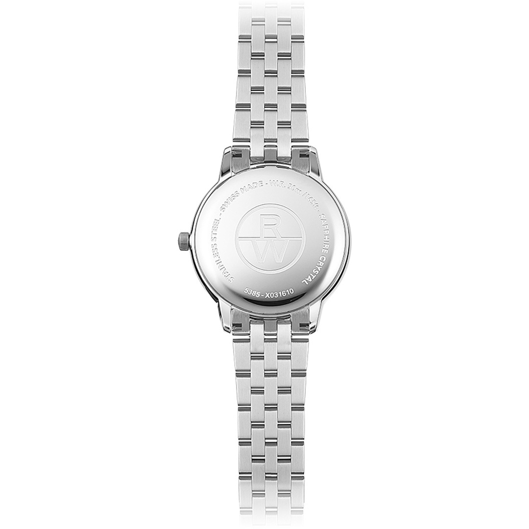 Raymond Weil Toccata Diamond Silber / Blau Ø 34mm