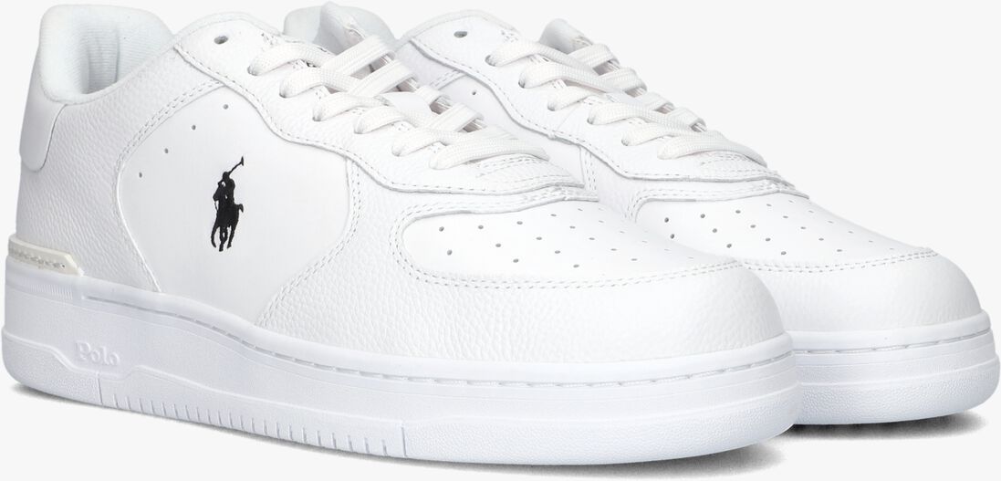 POLO RALPH LAUREN witte polo ralph lauren lage sneakers master court low top