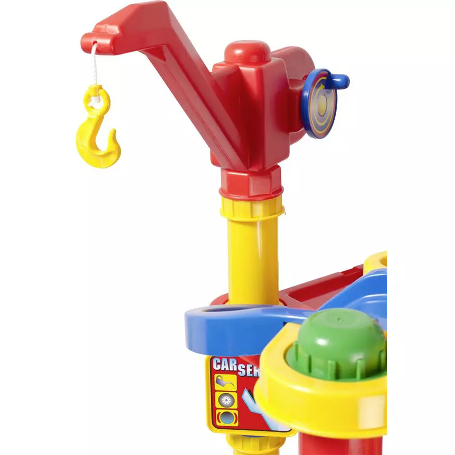 WADER QUALITY TOYS Park Tower mit 7 Ebenen und Autos