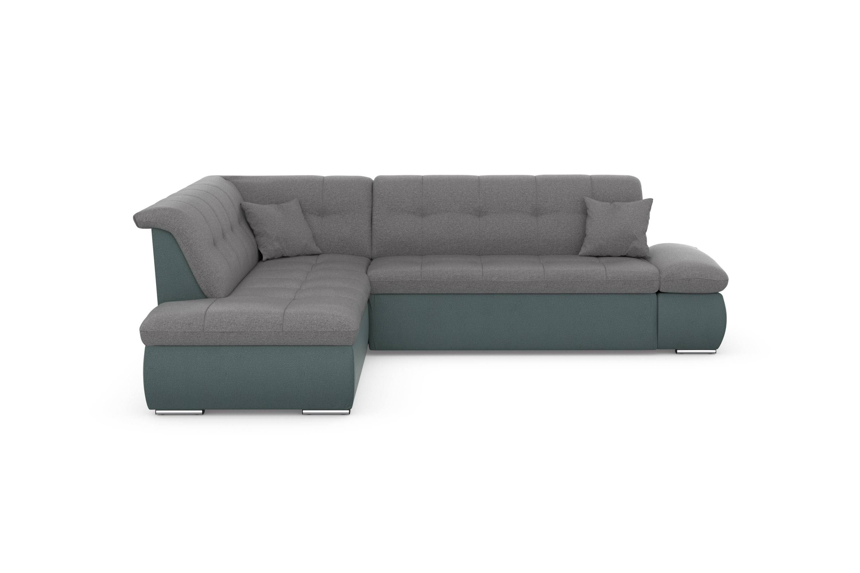 DOMO COLLECTION Ecksofa Moric L-Form XXL-Sofa Breite 300cm