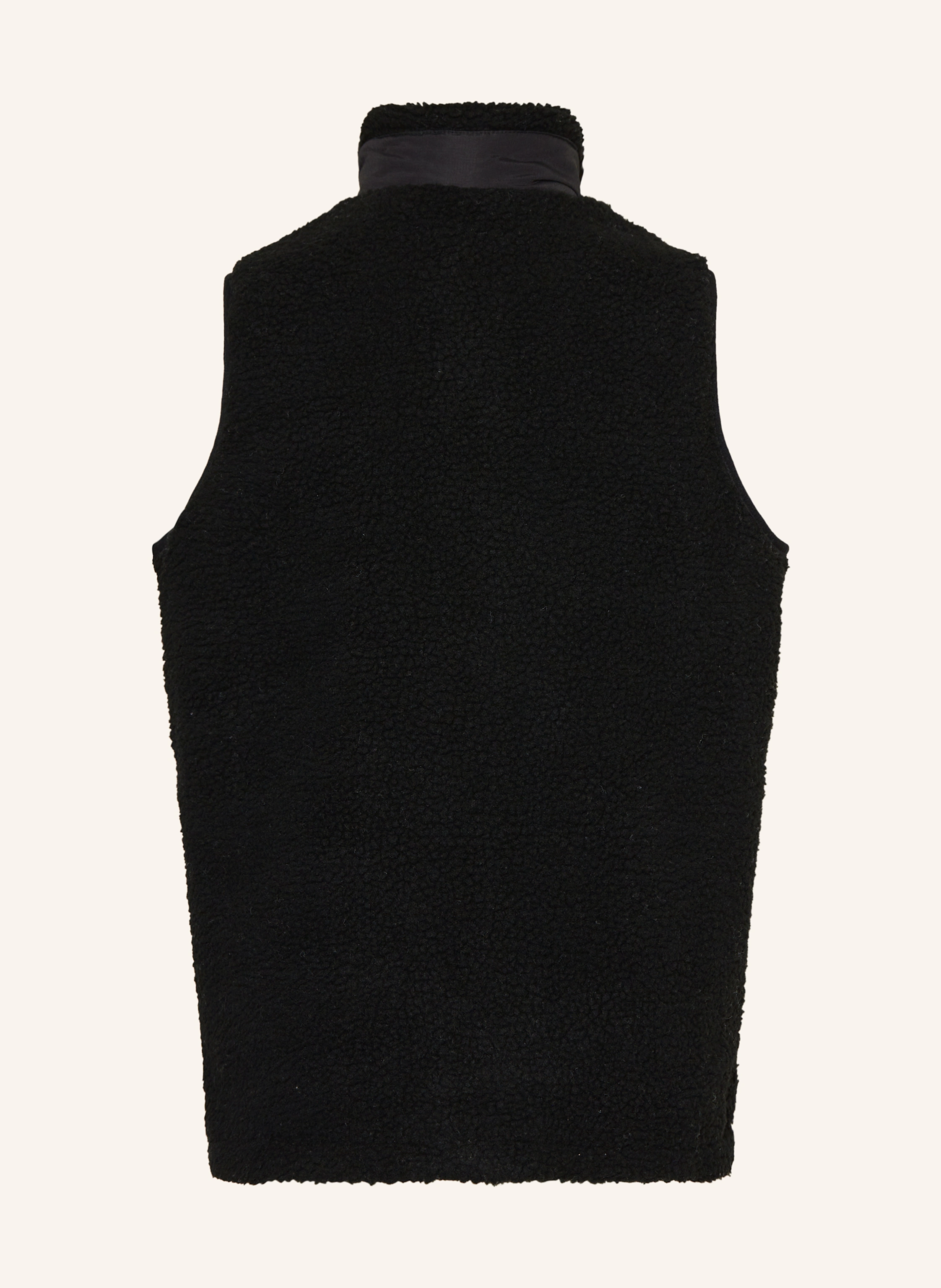 JACK&JONES Teddyfell-Weste JORVESTERBRO im Materialmix