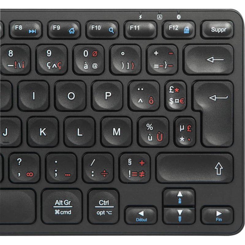 Targus AKB862FR clavier Universel Bluetooth AZERTY Français Noir