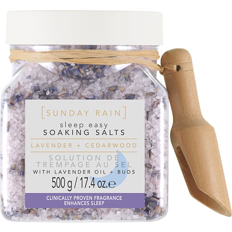 Badesalt m. lavendel og cedertræ