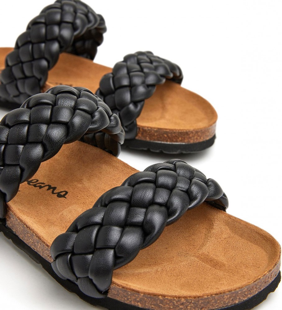 Sandálias Pepe Jeans Oban Double pretas