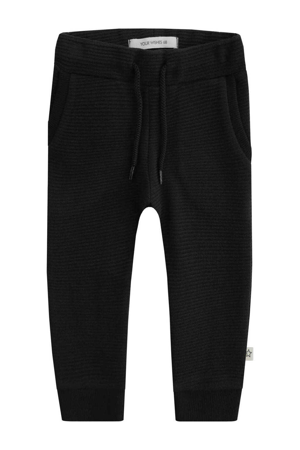 Your Wishes regular fit broek Nout zwart