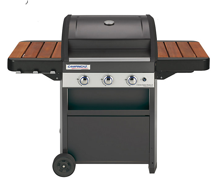 Barbecue au gaz 3 series classic WLD 2 en 1 + Plancha noir Campingaz