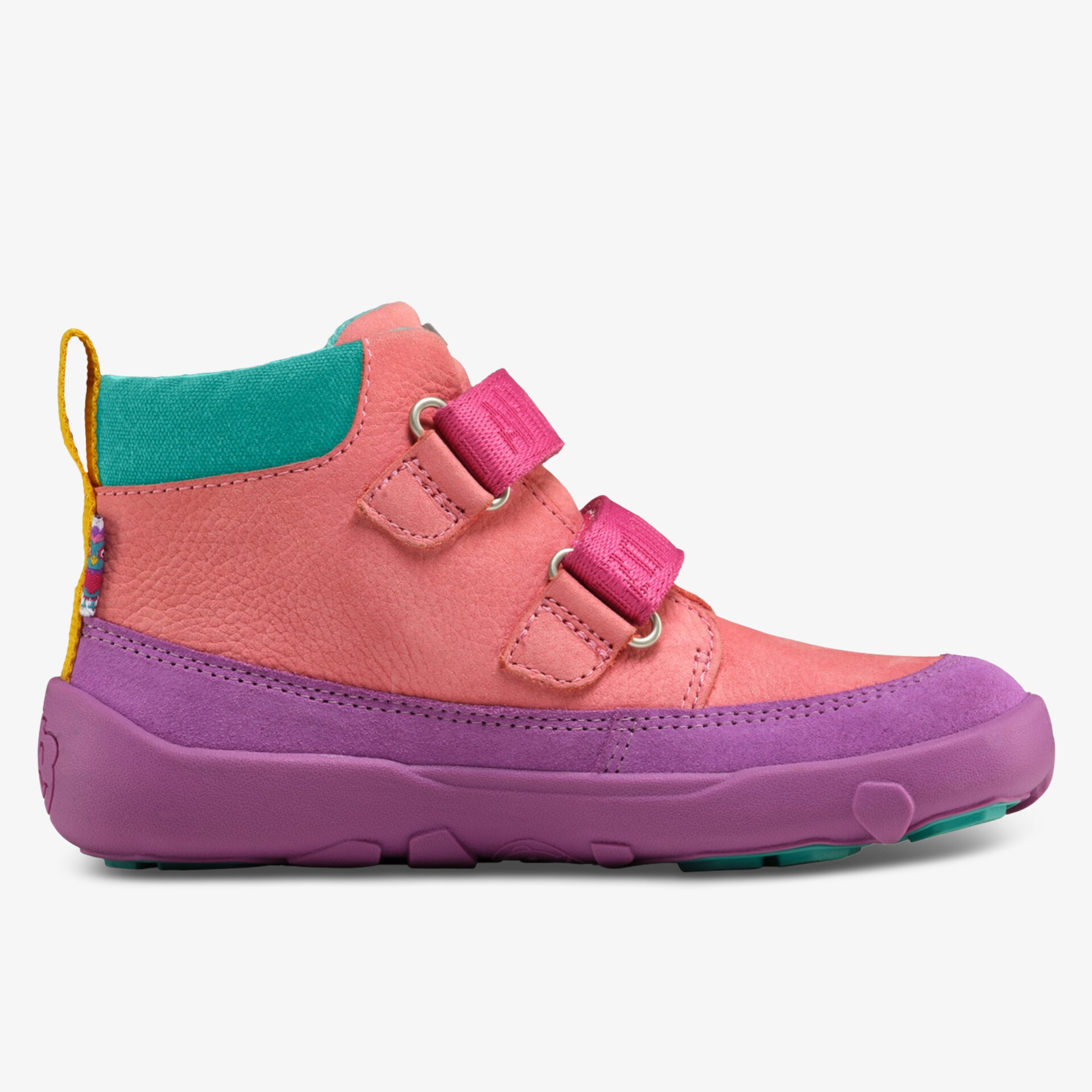 Affenzahn Friendy Eule Kinder Sneaker High mehrfarbig