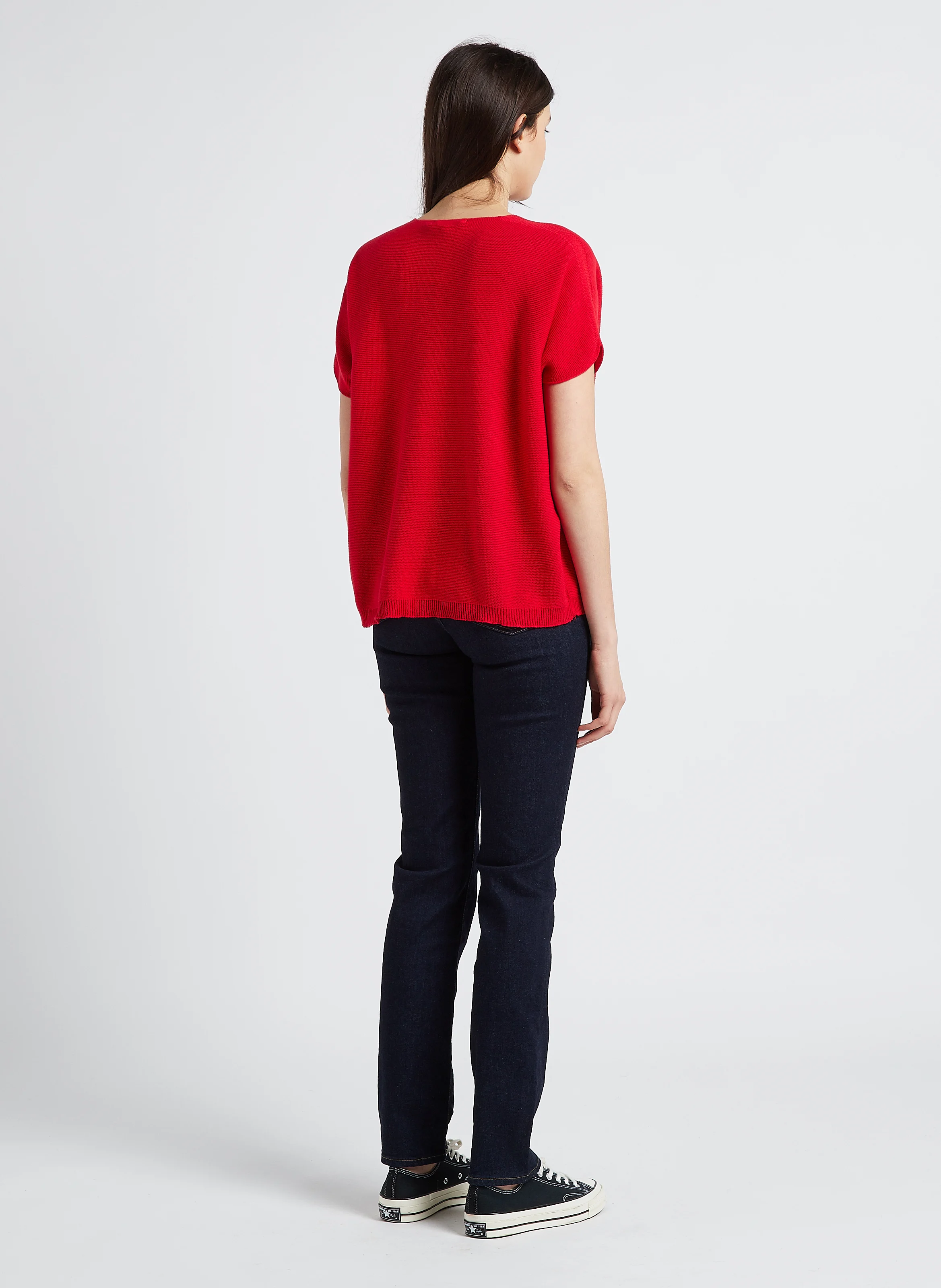 724 HIGH RISE STRAIGHT - Jean slim en coton mélangé | Jean brut