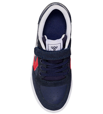 Hummel Schuhe - Slimmer Stadil Leather Low Jr - Peacoat