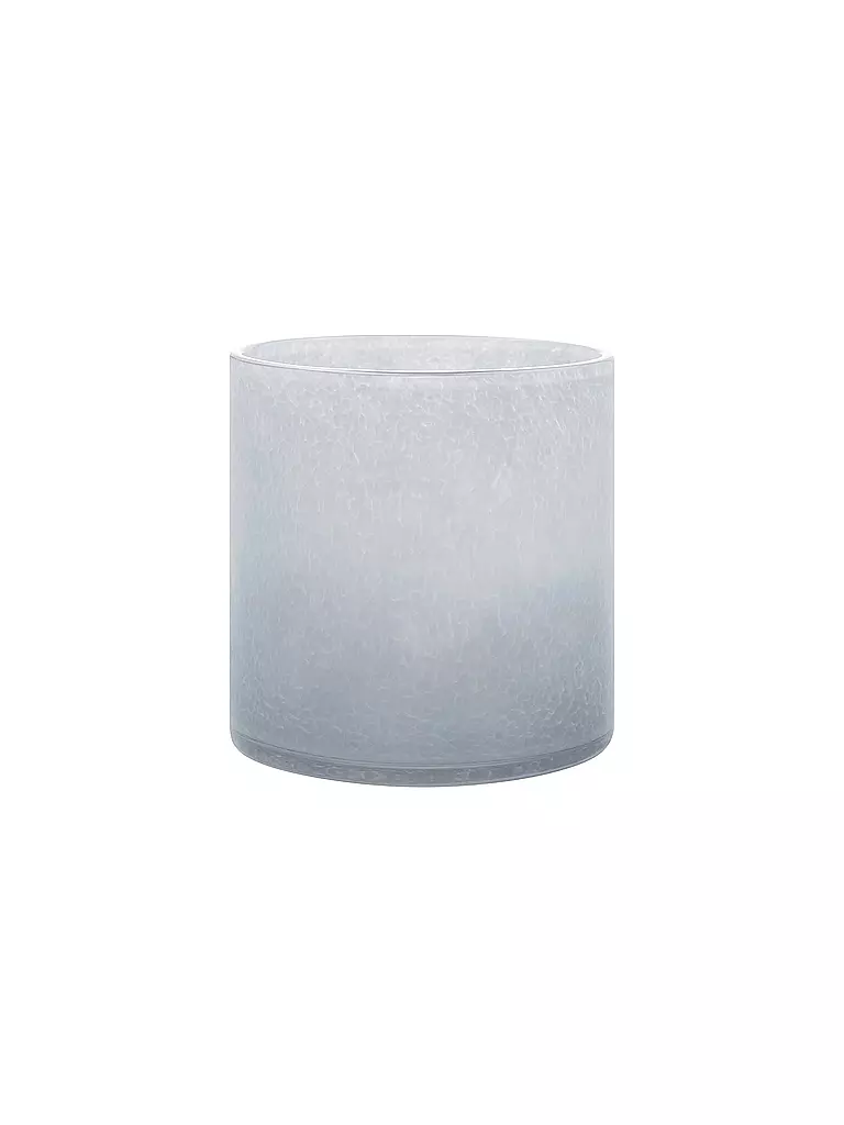 BLOMUS Windlicht SAGA Medium 12cm Tradewinds hellgrau
