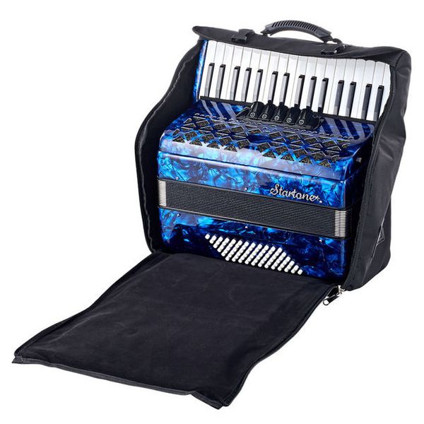 Startone Piano Accordion 72 Blue MKII