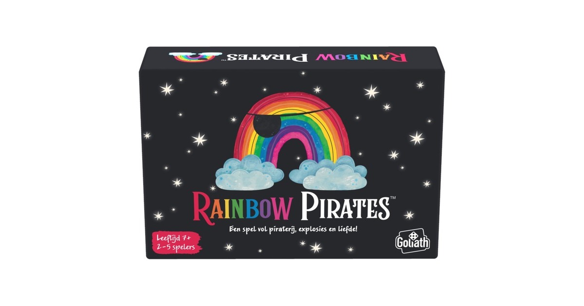 Goliath GamesRainbow Pirates Partyspel  (Nederlands, 2 - 5 spelers, Vanaf 7 jaar)