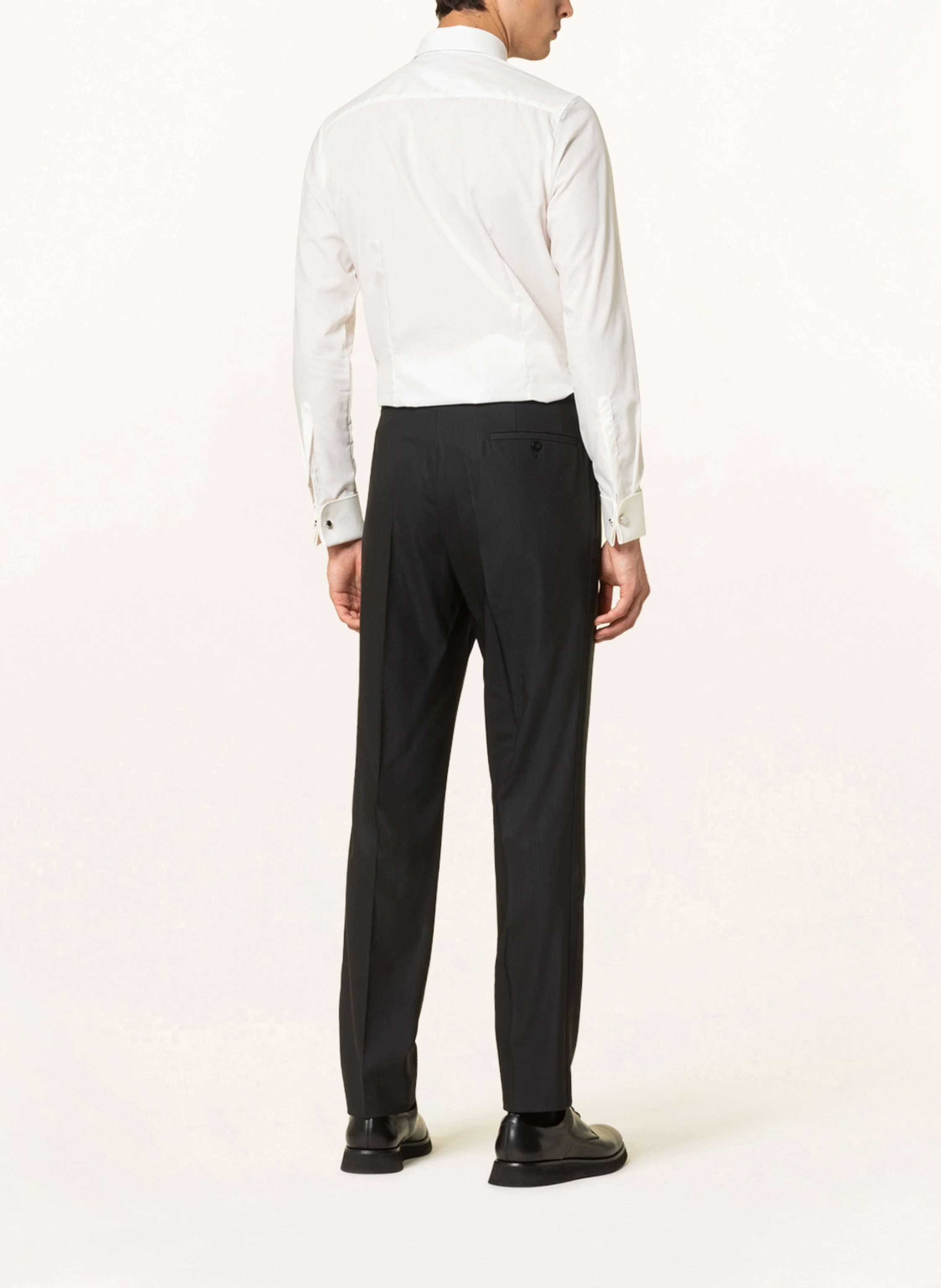WILVORST Smoking-Hemd Body Fit