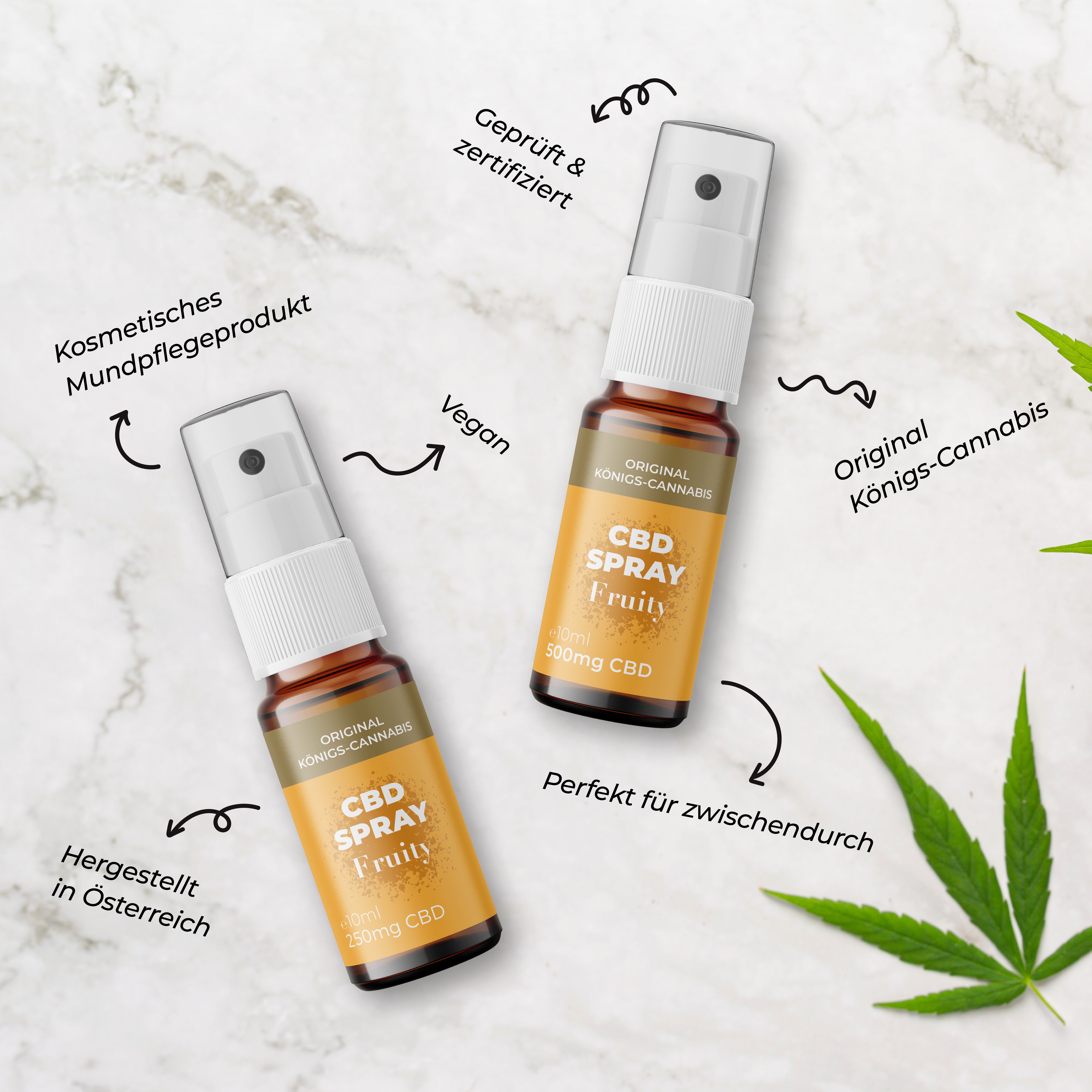 HANFAMA CBD Spray Fruity 250 mg