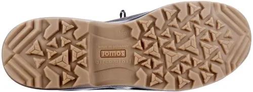 Jomos zwart/grijs 462992 K - maat 49 veterschoen zwart/grijs - maat 49 Calandschoen