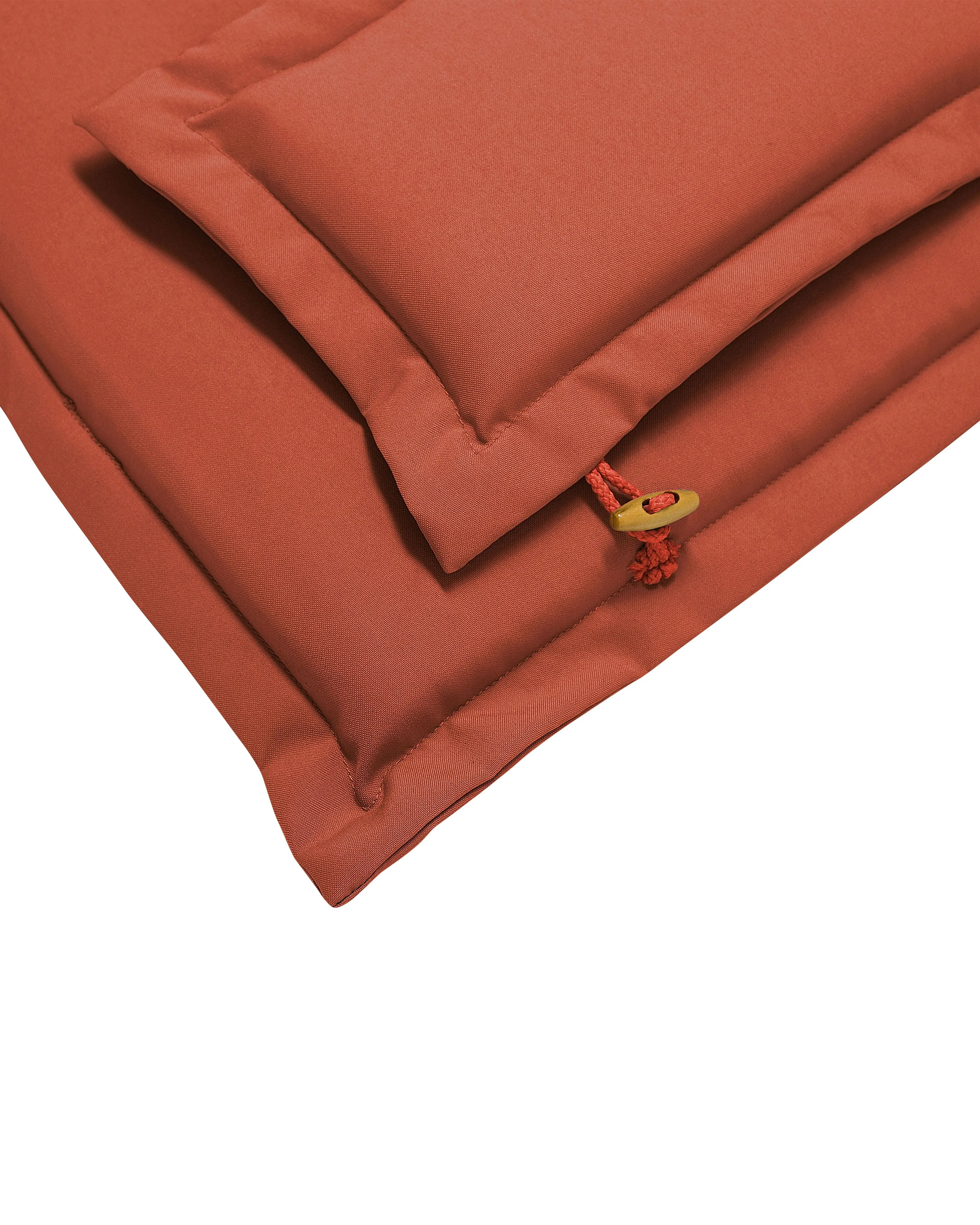 Set van 2 stoelen met zitkussen JAVA Acaciahout Donkerrood