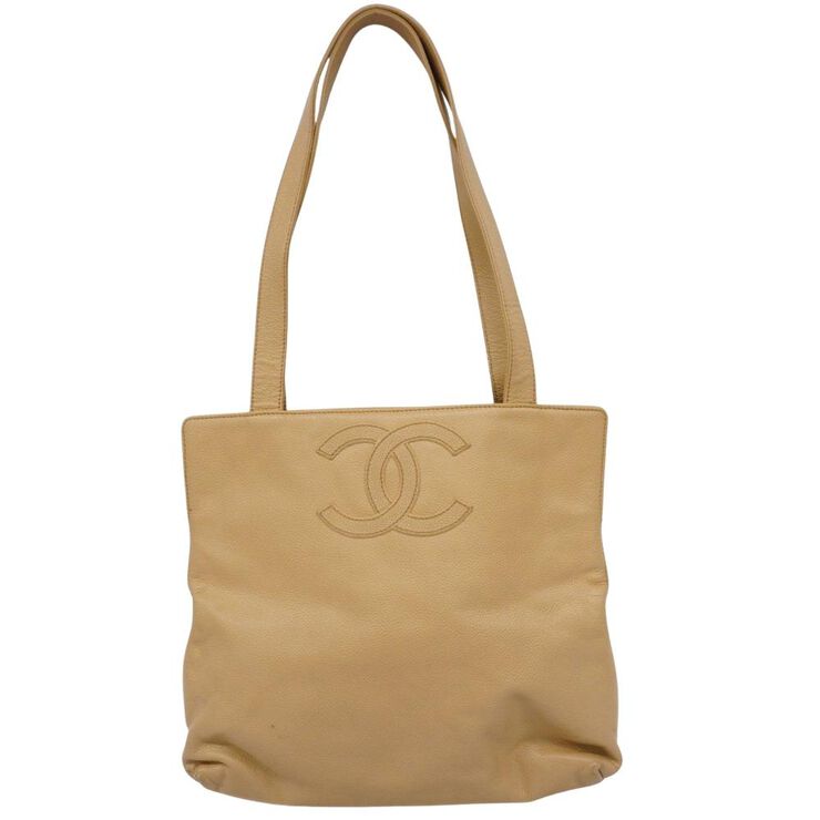 Chanel Vintage Chanel Tote Beige