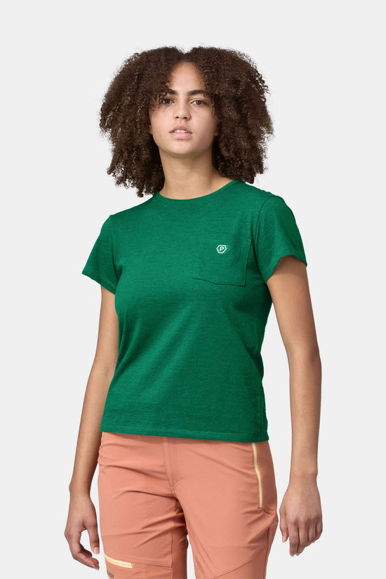 Patagonia Patagonia Clean Climb Bloom Pocket Responsibili-Tee T-shirt Dames