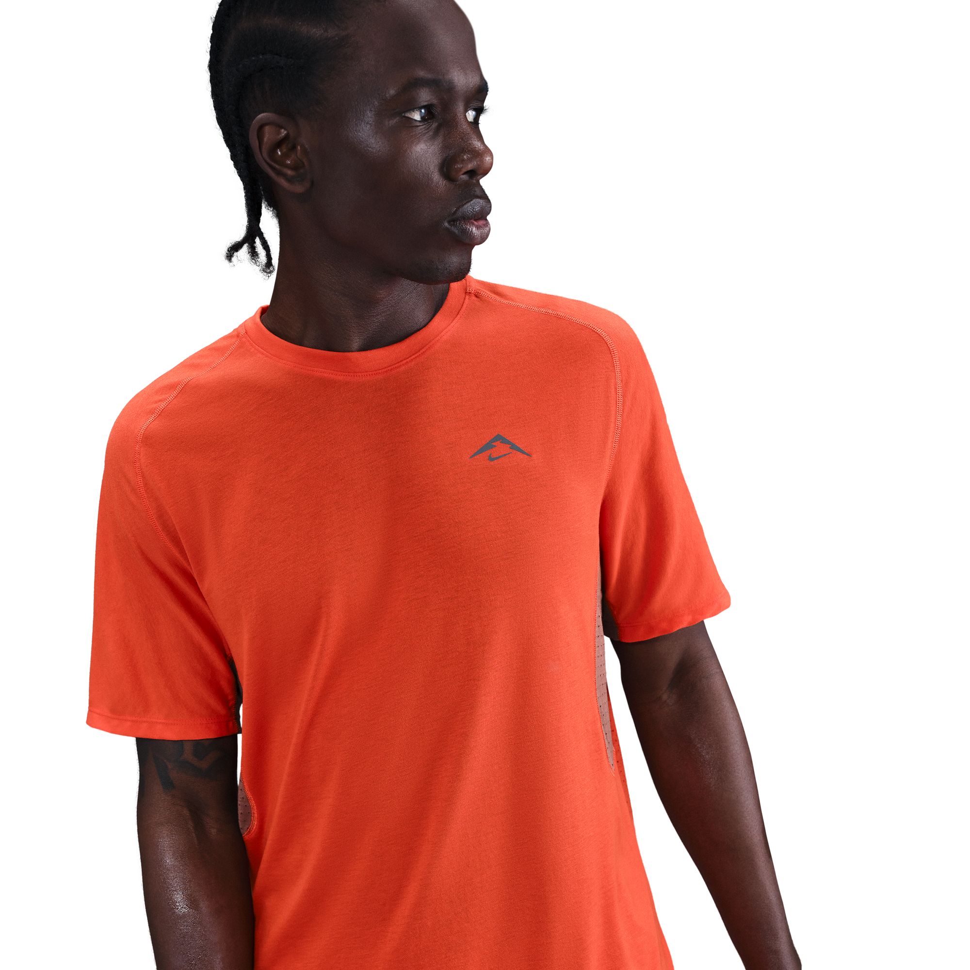 Trail Dri-FIT ADV Solar Chase T-Shirt Herre 633/Picante Red/Black
