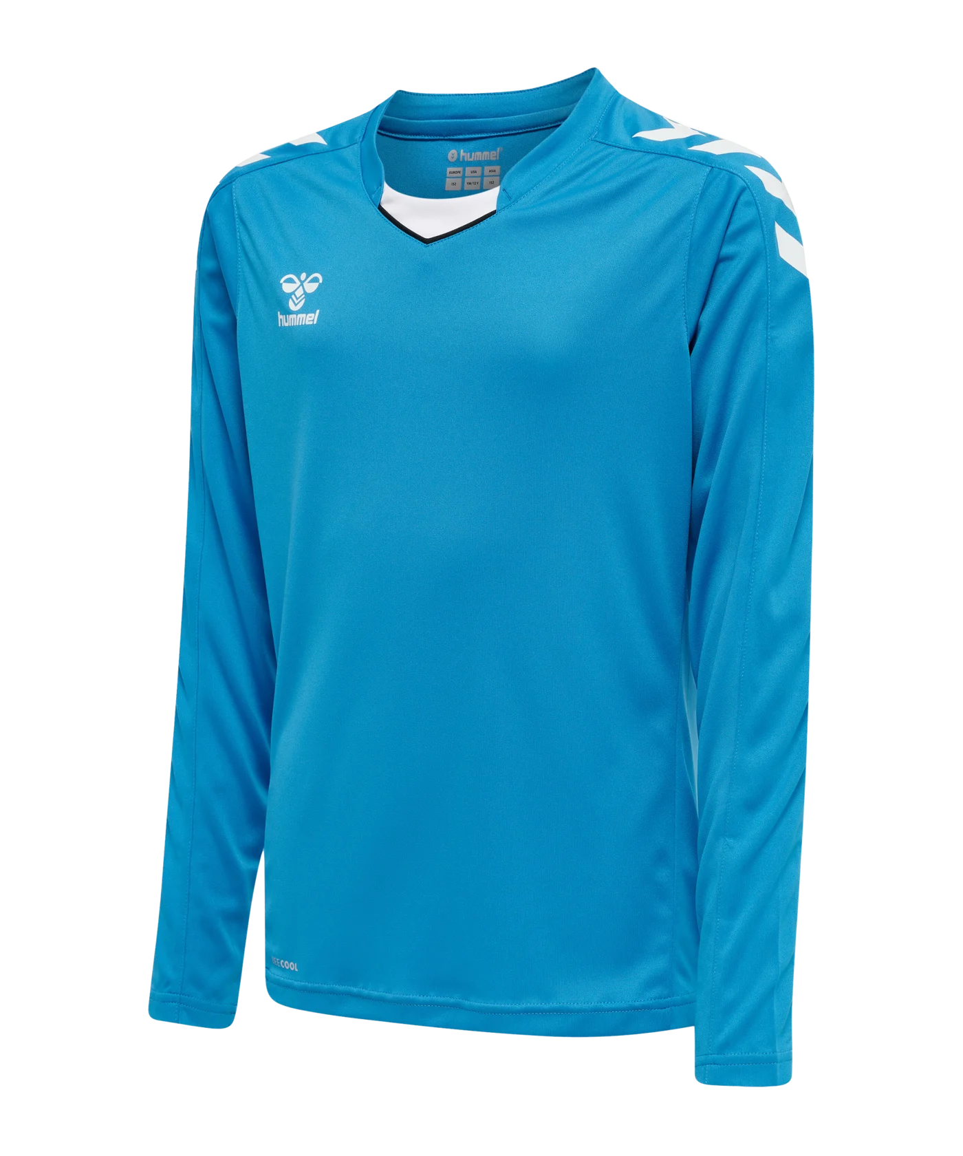 Hummel hmlCORE XK Trikot langarm Kids Blau F8729