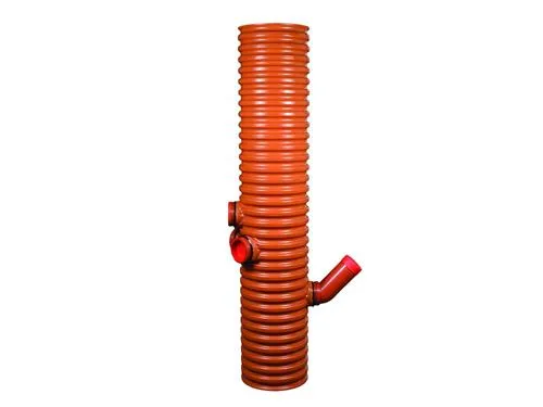 Tagnedløbsbrønd 315-110mm - central. korr. 35 liter. Wavin
