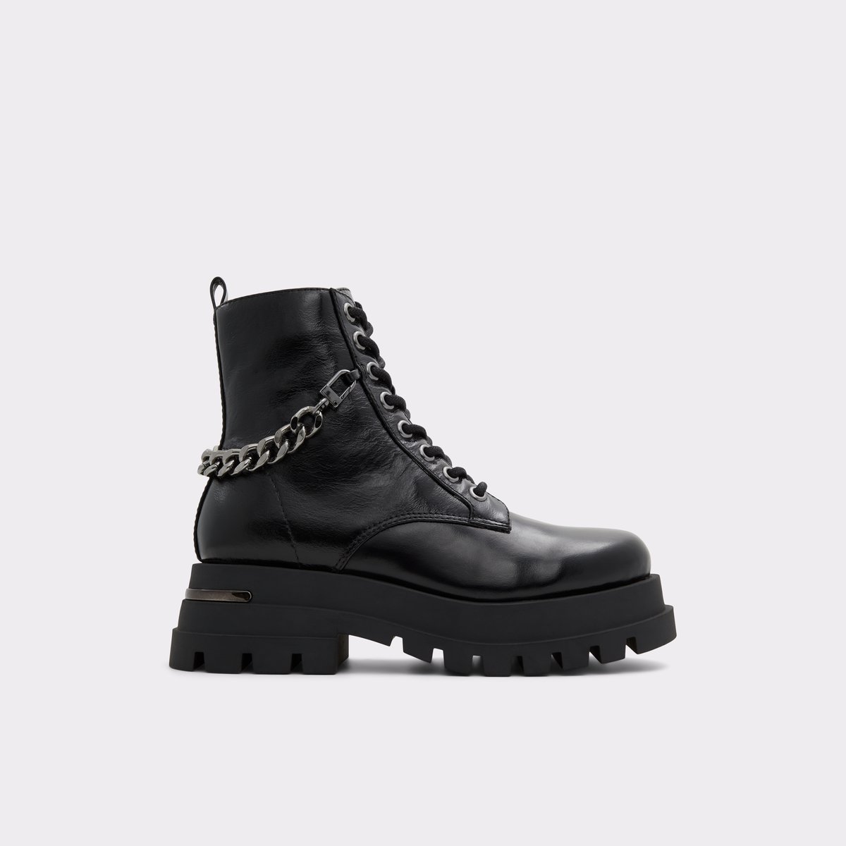 Grandeur Black Women Combat boots