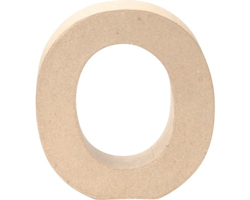 Letter O, karton, 17,5 x 5,5 cm
