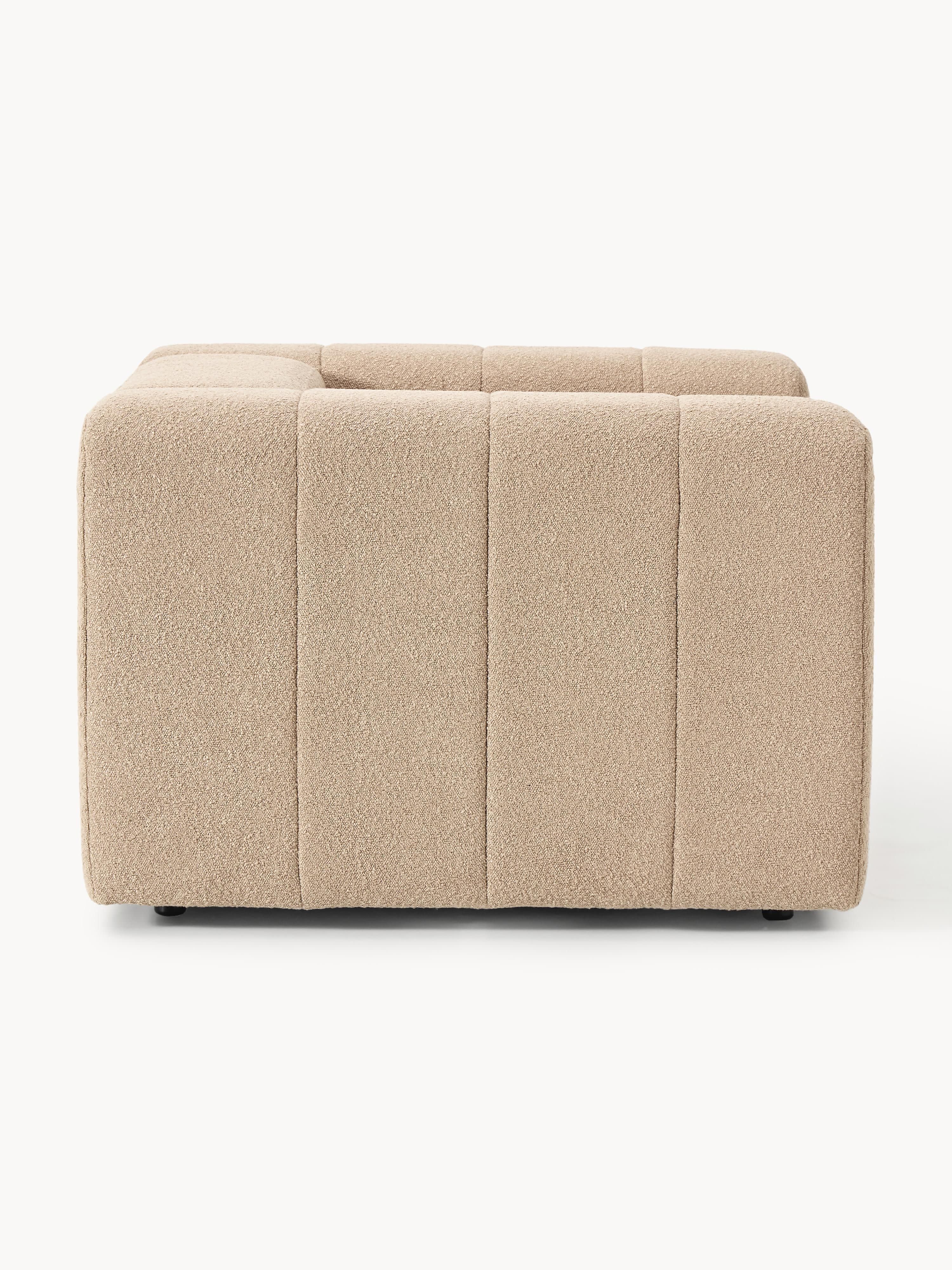 Bouclé loungefauteuil Lena