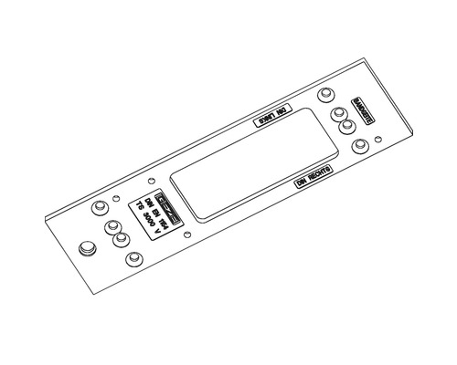 Montageplaat Geze voor deursluiter TS 3000 V zilver