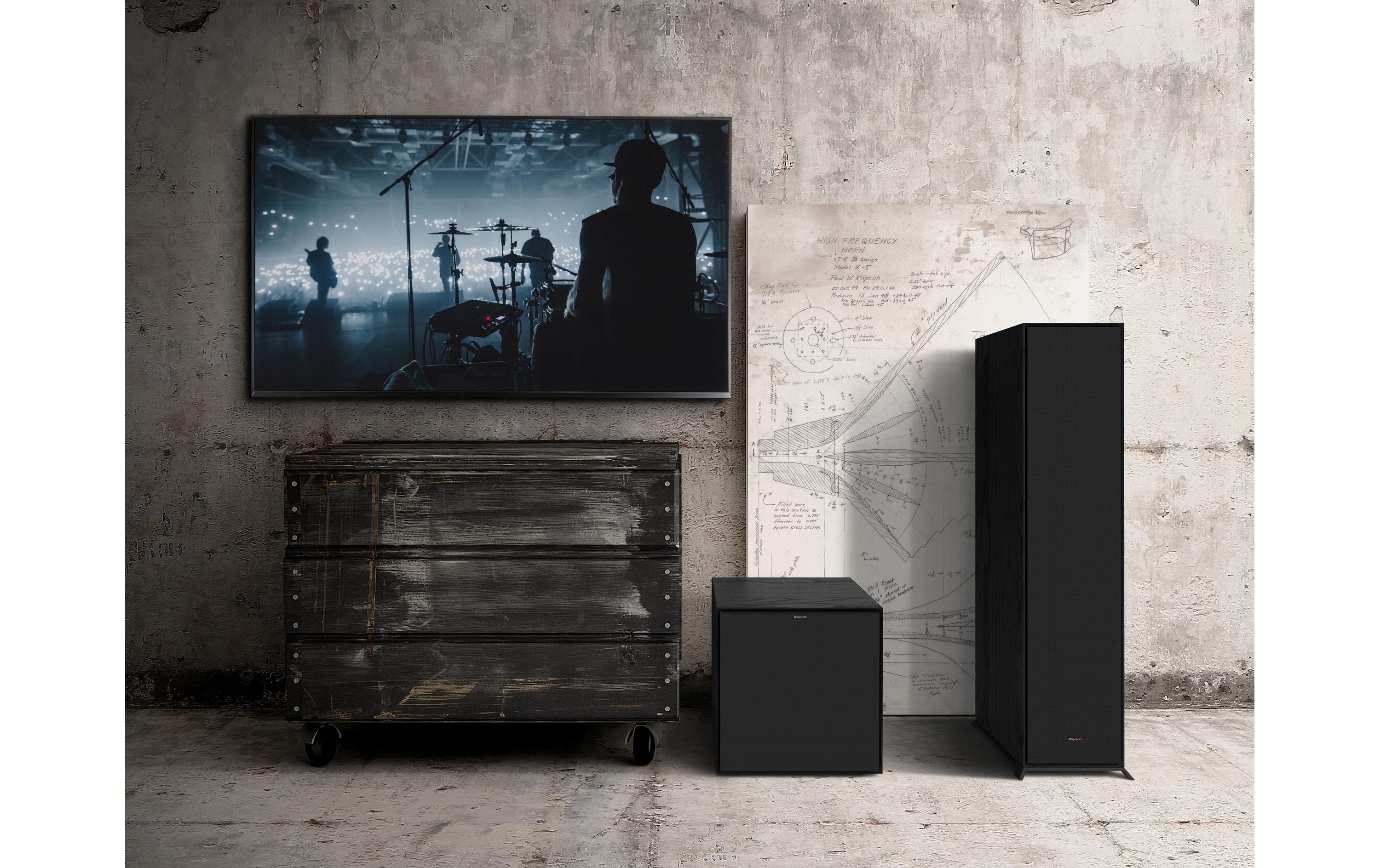 Subwoofer R-121SW – Schwarz<br>Subwoofer für Ihr Heimkinosystem