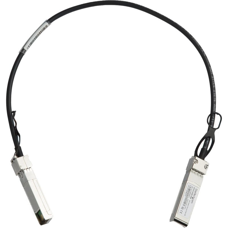 StarTech.com Câble SFP+ à connexion directe compatible Cisco SFP-H10GB-CU50CM - DAC de 0,5 m