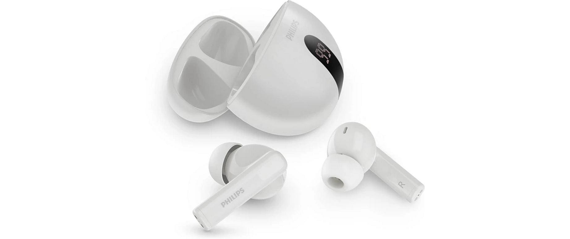 True Wireless In-Ear-Kopfhörer TAT2520WT/00 WeissKabellose In-Ear-Kopfhörer mit Geräuschunterdrückung und langer Akkulaufzeit
