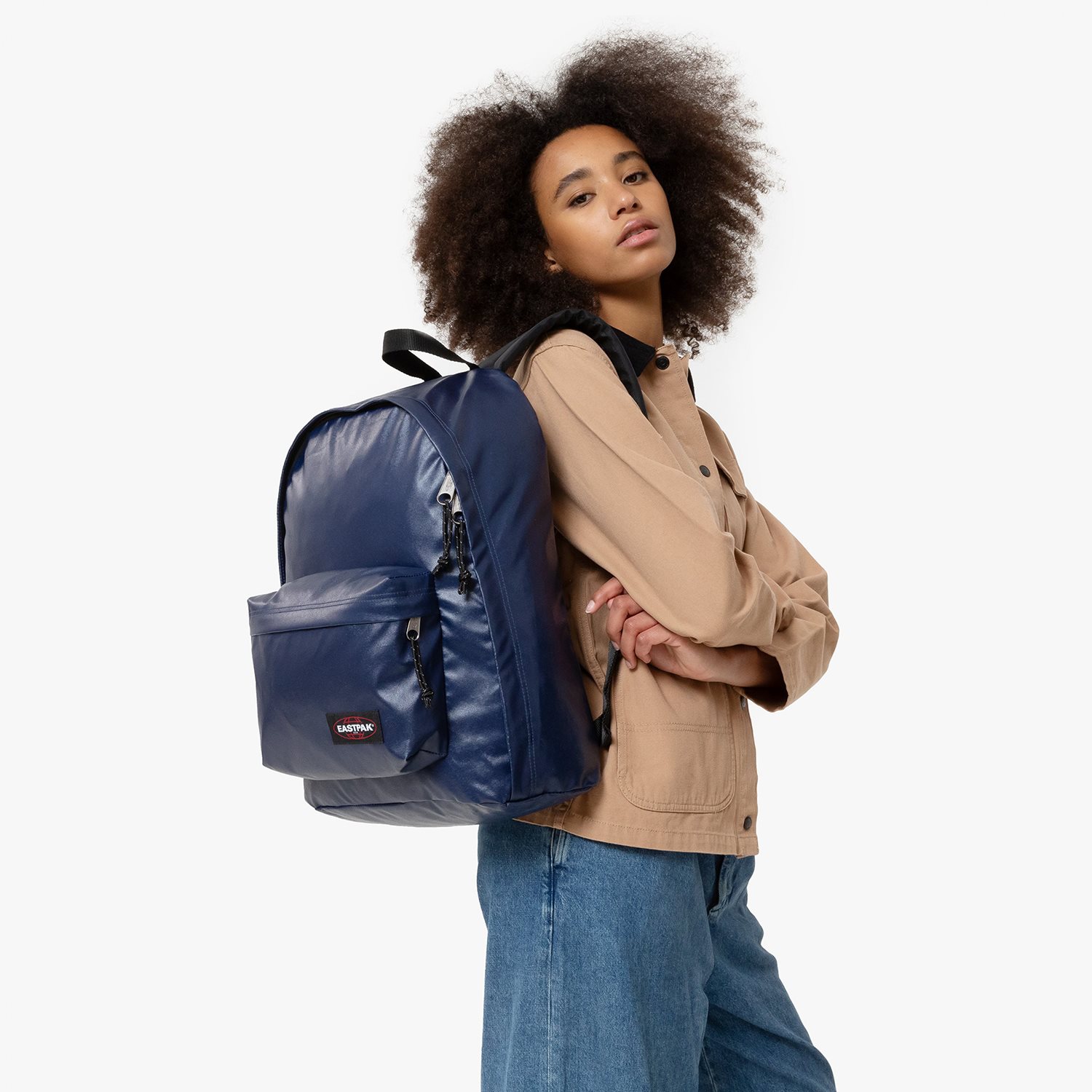 Eastpak Out Of Office glossy navy