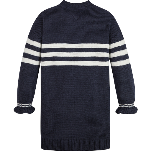 Tommy Hilfiger Stripe Jumper Kjole, Desert Sky, 92 cm