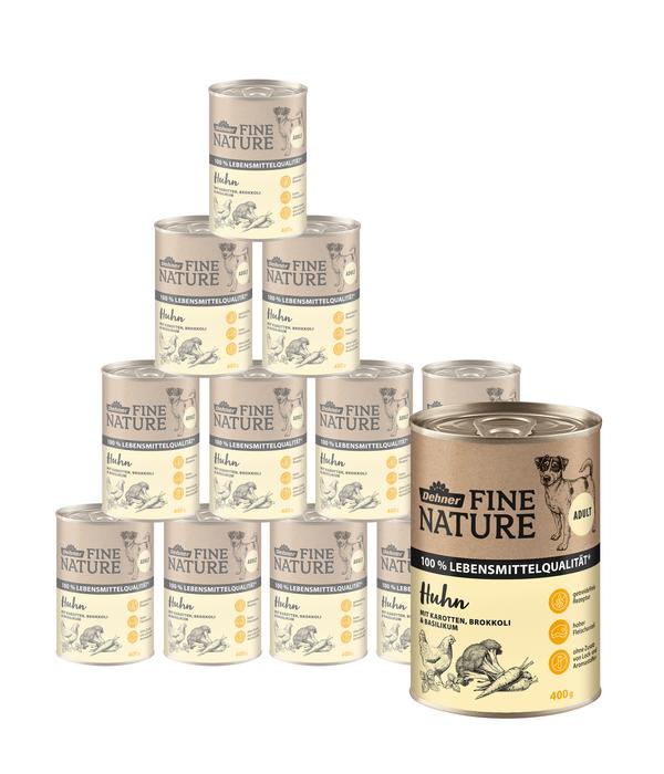 Dehner Fine Nature Nassfutter für Hunde