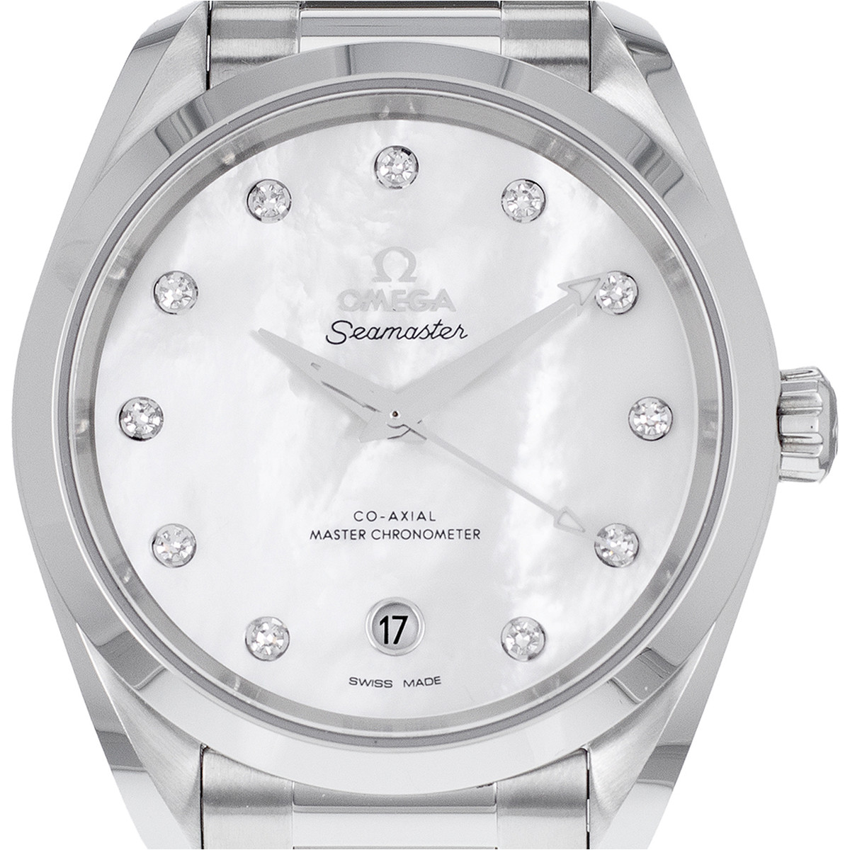 Montre d'occasion Omega Seamaster femme automatique acier