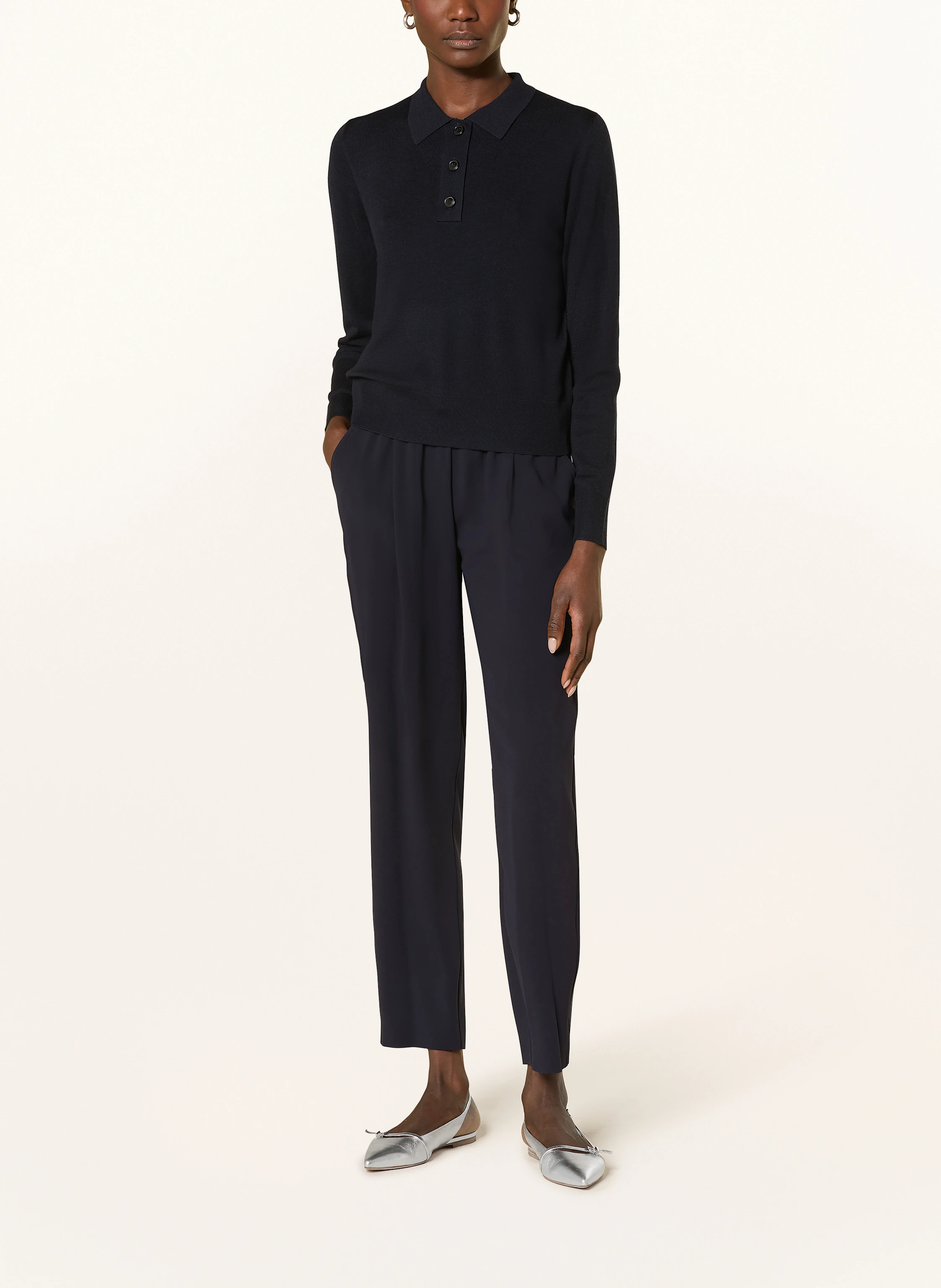 windsor. Strick-Poloshirt