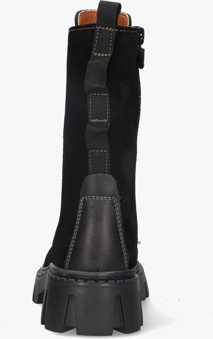 BRAQEEZ zwarte braqeez veterboots lotte london