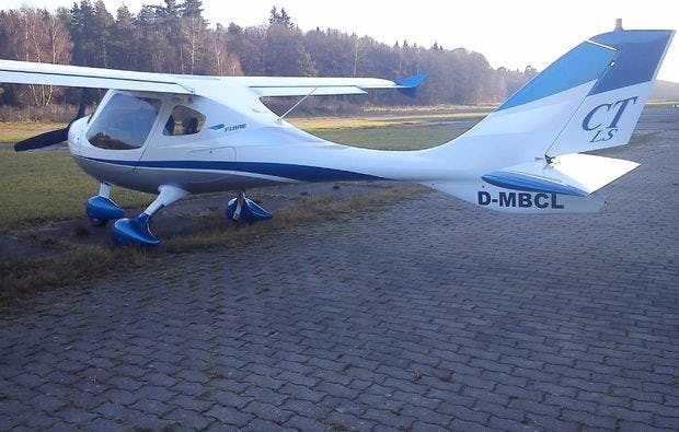 Flugzeug-Rundflug ab Weiden in der Oberpfalz als Geschenk