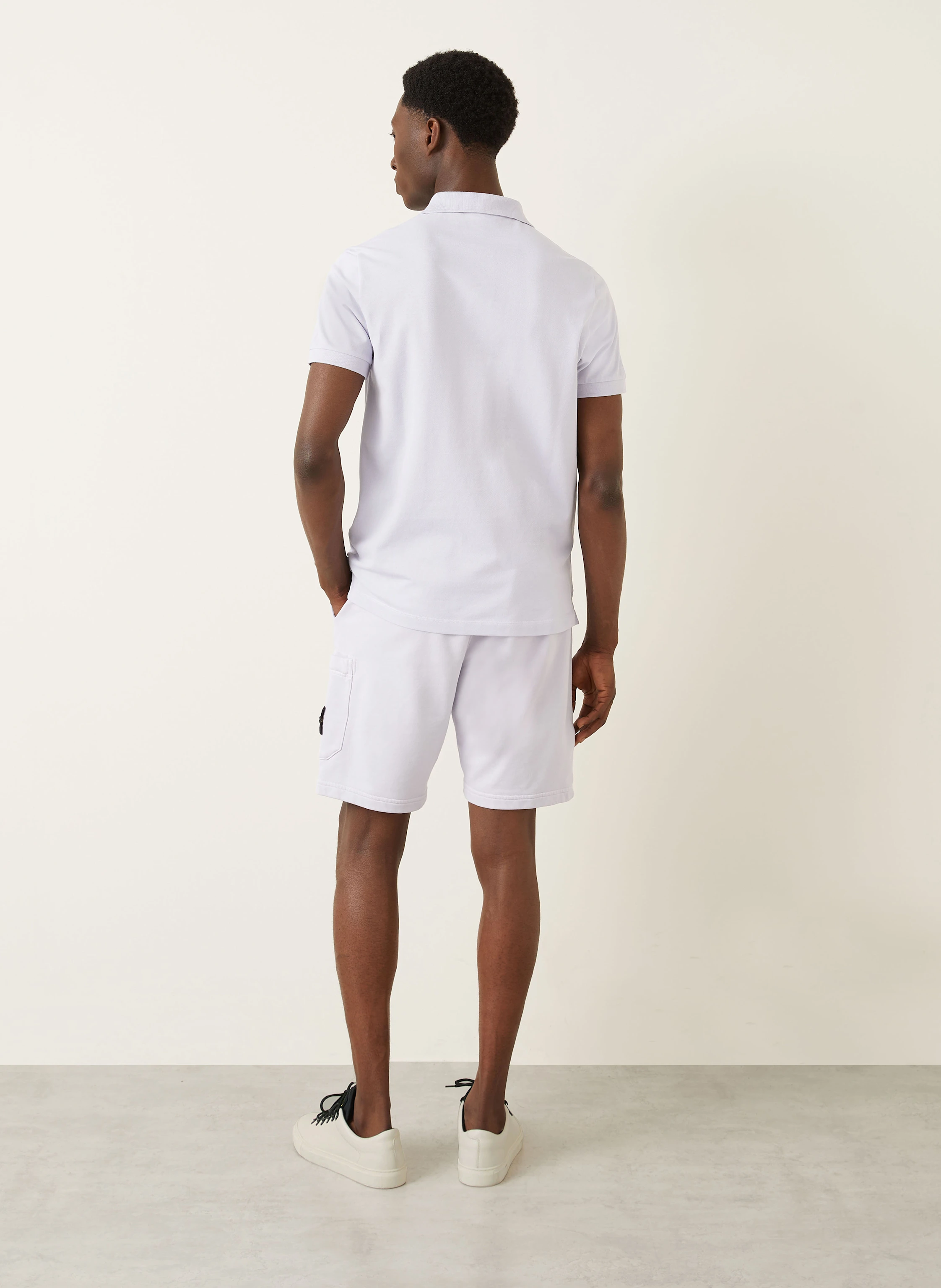 STONE ISLAND Piqué-Poloshirt Slim Fit