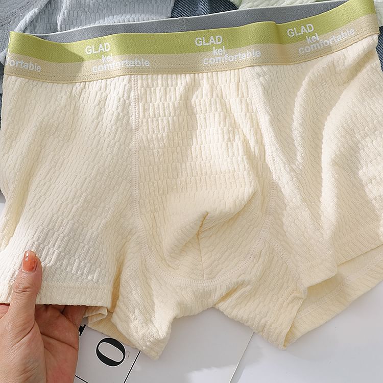 Pancherry - Boxershorts met contrasterende afwerking / set