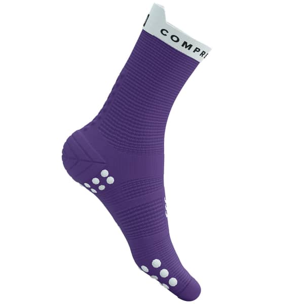 Chaussette running COMPRESSPORT PRO RACING SOCKS V4.0 RUN HIGH LILAC/WHITE