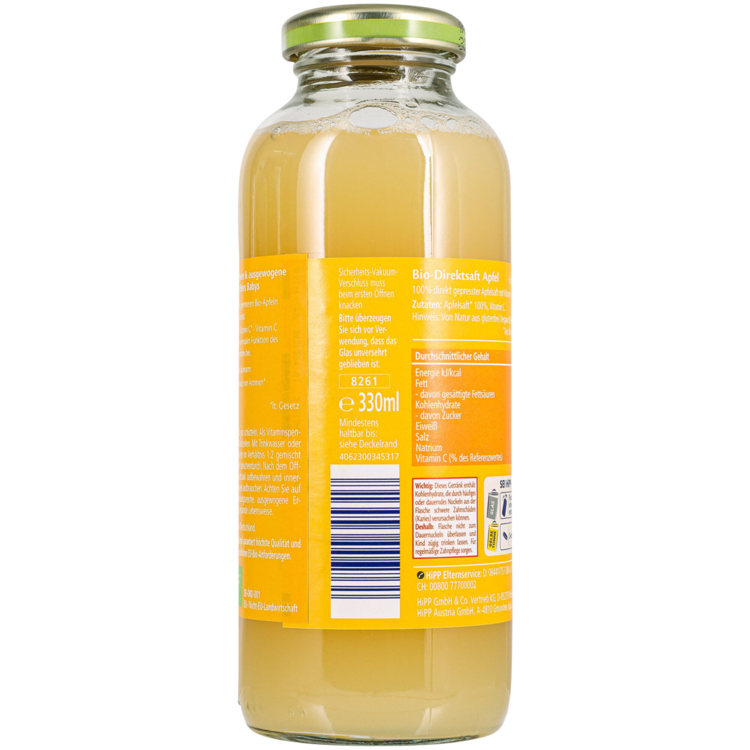 Hipp Bio Direktsaft Milder Apfel 5+ Monate