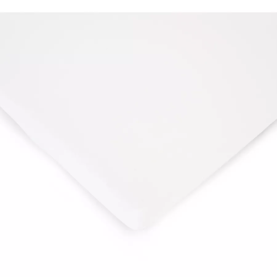 CHILDHOME Bio-Spannbetttuch 50 x 90 cm  weiß