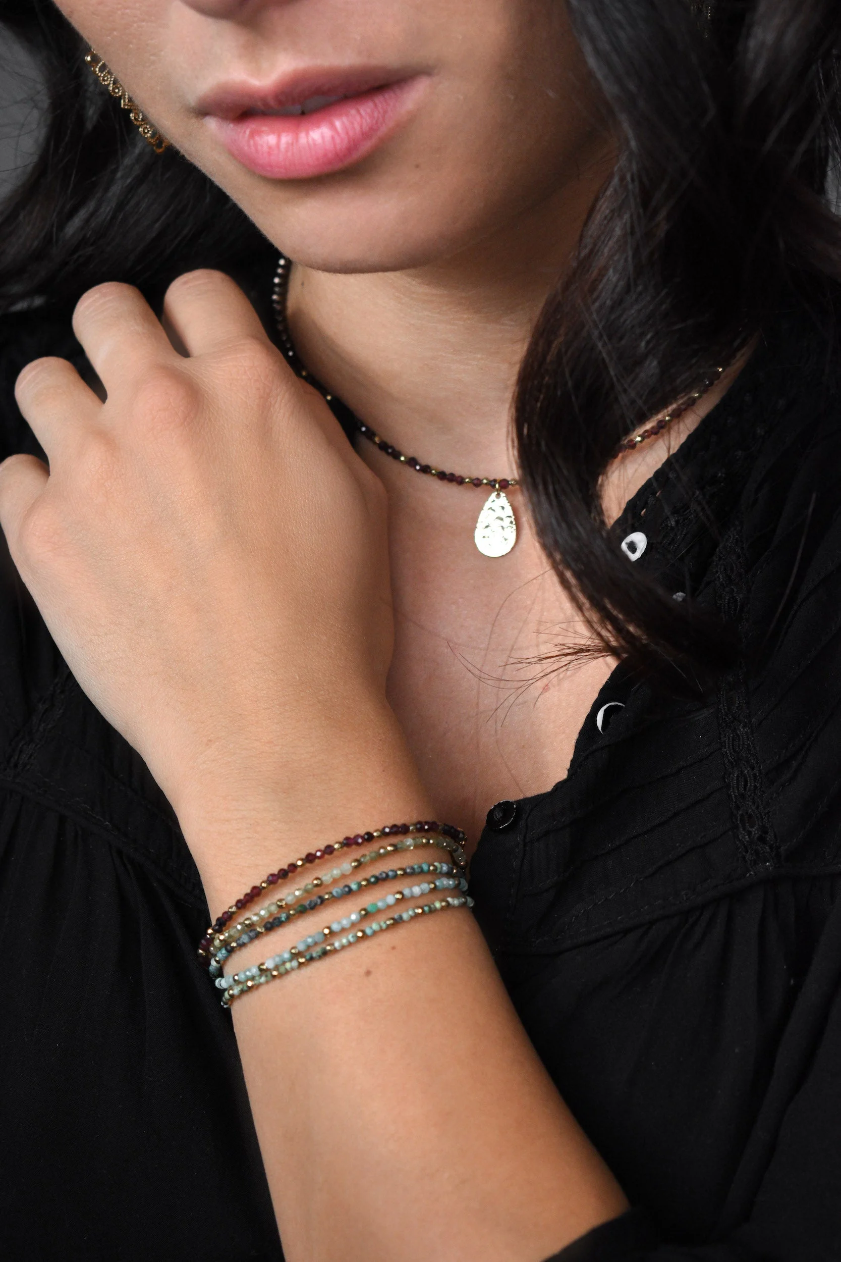 JOE - Bracelet amazonite | Bleu