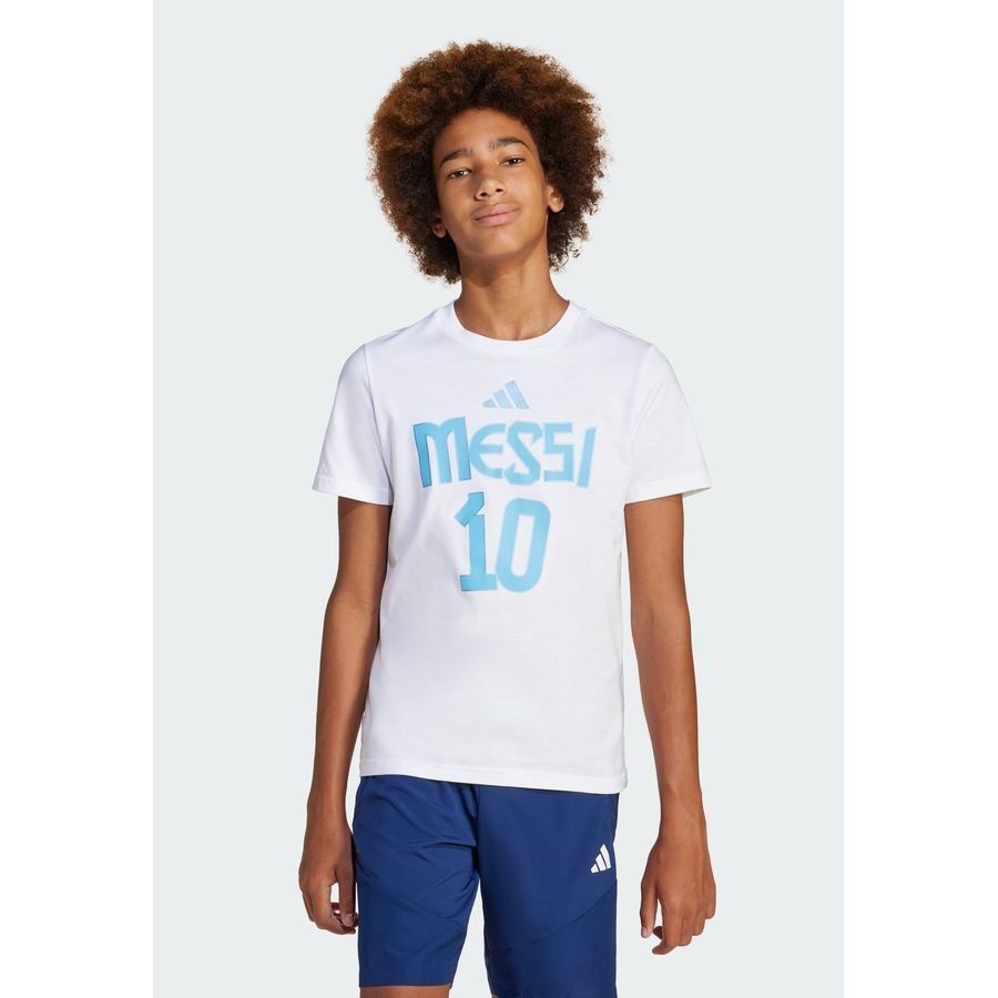 Adidas T-shirt graphique Nom et numéro de Messi Enfants