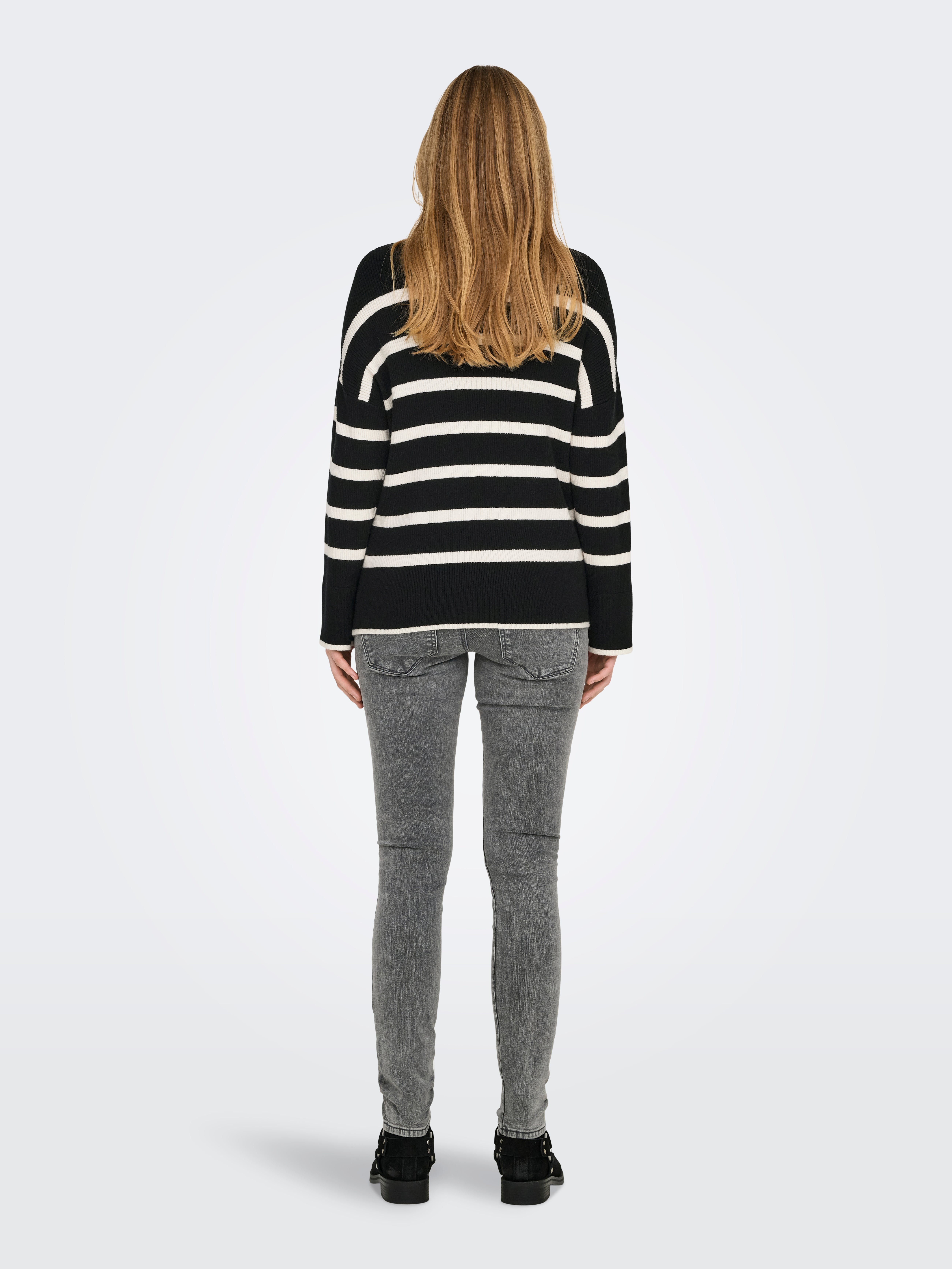OLMIBI Strickpullover Black